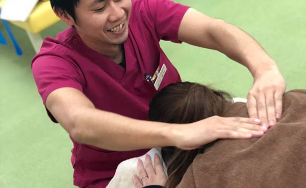施術中
